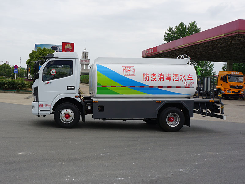 中潔牌XZL5080TSDBEV純電動防役消毒灑水車